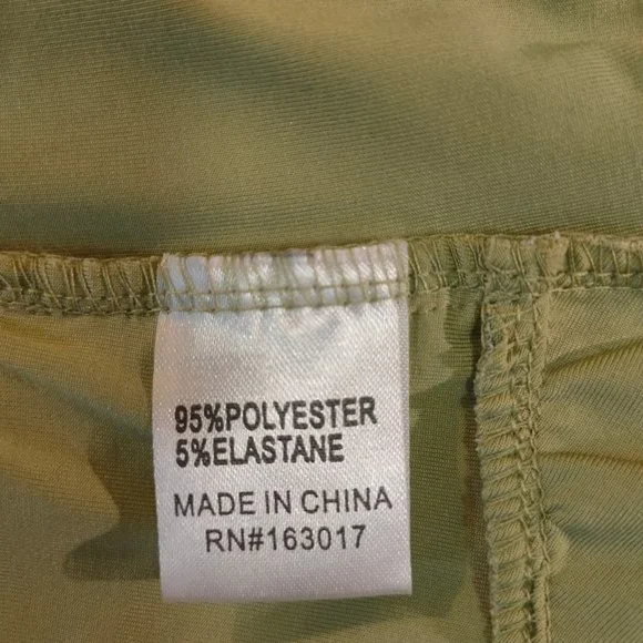 Green floral crop top - Picture 11 of 11